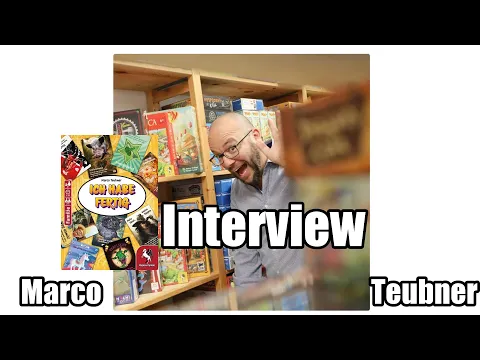 Spieleautor Marco Teubner Interview : Ich Habe Fertig (Pegasus Spiele) SPIEL 2024 - Teil 10