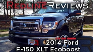 2014 Ford F-150 XLT Ecoboost Review, Walkaround, Exhaust, & Test Drive