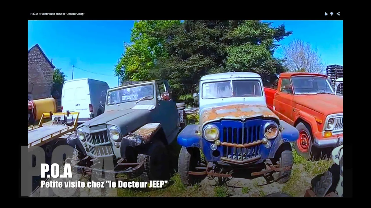 P.O.A : Petite visite chez le "Docteur Jeep"