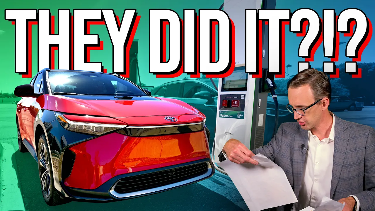 The 2024 Toyota bZ4X AWD EV is FINALLY Road Trip Ready