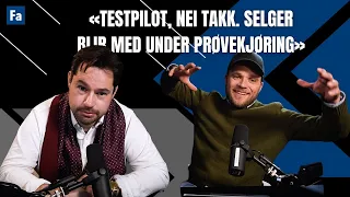 «Testpilot, nei takk. Selger blir med under prøvekjøring» | Mil Etter Mil