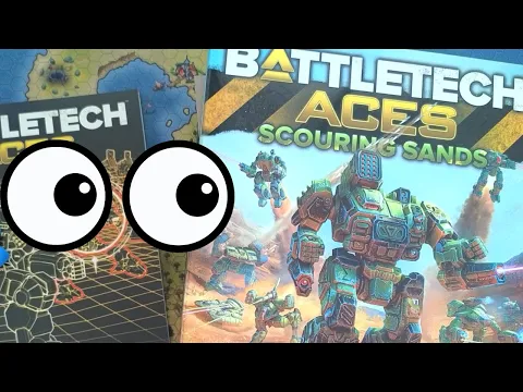 Battletech Aces Unboxing & Quick Look — Is This the Best Way to Play Solo?