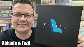 Project L (asmodee) - Tetris bzw. Ubongo nur mit taktischen Elementen und hochwertigem Material