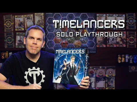 Timelancers Solo Playthrough - Time Travel Board Game