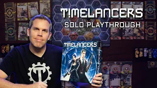 Timelancers Solo Playthrough - Time Travel Board Game