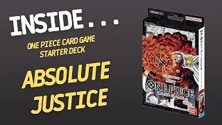 Inside…One Piece Card Game: Absolute Justice (4K60fps)