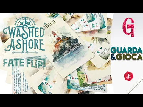 Fateflip Washed Ashore - Tutorial - Praticamente il gioco di carte solitario di Robinson Crusoe