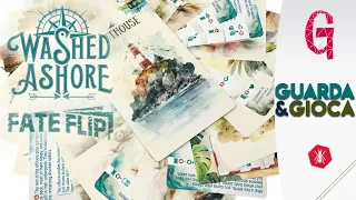 Fateflip Washed Ashore - Tutorial - Praticamente il gioco di carte solitario di Robinson Crusoe