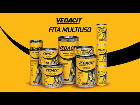 Fita Asfáltica Autoadesiva Alumínio 15cmx10m Multiuso Vedacit