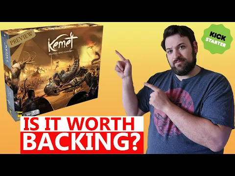 Kemet: Blood and Sand - Is It Worth Backing? - A Kickstarter Preview