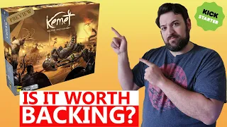 Kemet: Blood and Sand - Is It Worth Backing? - A Kickstarter Preview