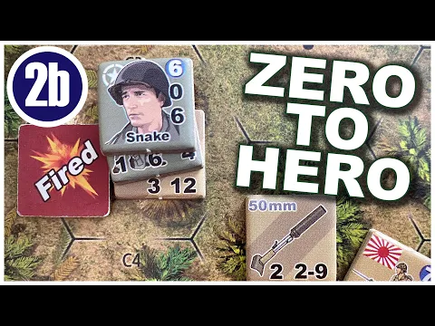 Firefight! - Lock 'N Load Tactical Zero to Hero | WW2 Wargame | Gameplay | Episode 2b