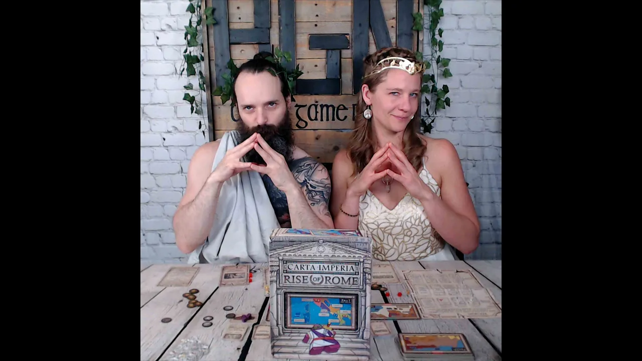 Carta Imperia Rise of Rome - A Negotiation, Back Stabbing, Simultaneous Card Play Game (Preview)