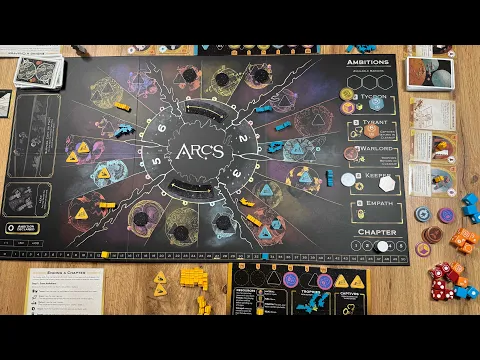 Arcs Board Game - імпровізований стрім на ДВОХ з дружиною