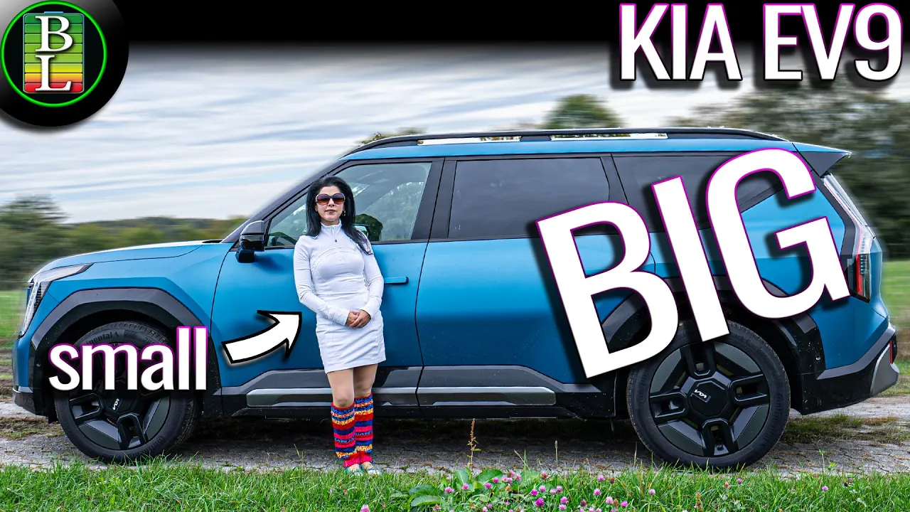 The smallest woman in the biggest car 😉 - Cindy's thoughts KIA EV9