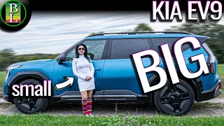 The smallest woman in the biggest car 😉 - Cindy's thoughts KIA EV9