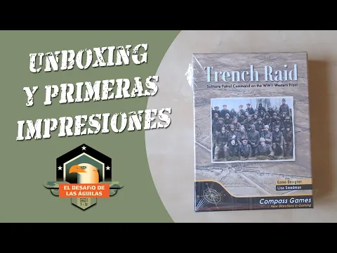 Unboxing Trench Raid (Compass Games, 2025) [ES/EN]