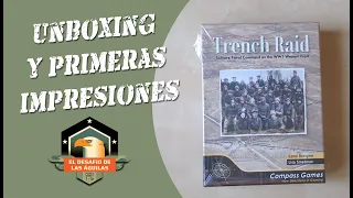 Unboxing Trench Raid (Compass Games, 2025) [ES/EN]