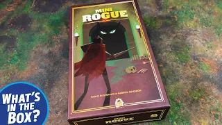 MINI ROGUE Board Game Unboxing by Nuts! Publishing