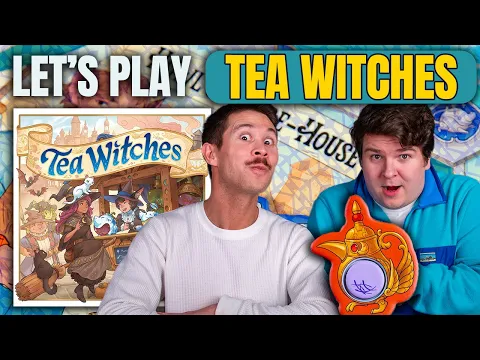 Tea Witches | Let's Have a Tea-riffic and a Wicked Time! | Board Game Playthrough