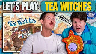 Tea Witches | Let's Have a Tea-riffic and a Wicked Time! | Board Game Playthrough