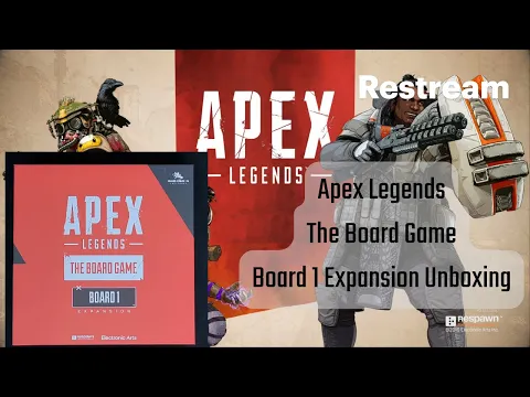 Apex Legends: The Board Game, Board 1 Expansion Unboxing