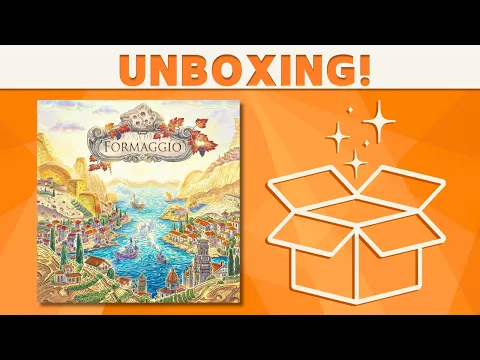 Formaggio - Board Game Unboxing!