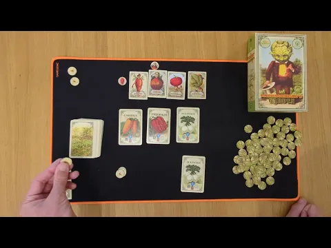 Mr. Cabbagehead's Garden how to setup play and review #boardgame #games #tabletop AmassGames #4k