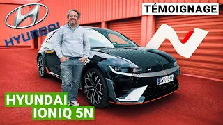 Nico, un des premiers propriétaires de Hyundai Ioniq 5 N : "une vraie voiture de sport"