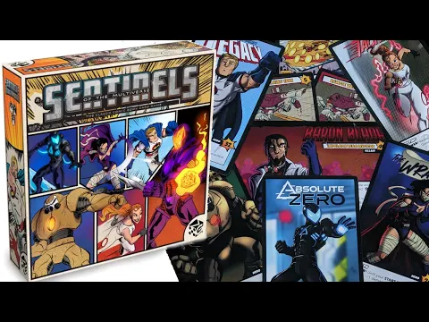 Blue Boards Review: Sentinels of the Multiverse Definitive Edition