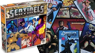 Blue Boards Review: Sentinels of the Multiverse Definitive Edition