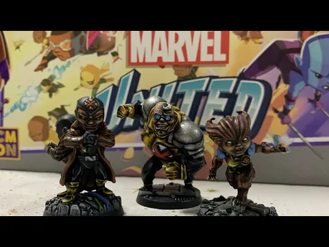 Marvel United Masterpieces: A mini painting showcase!