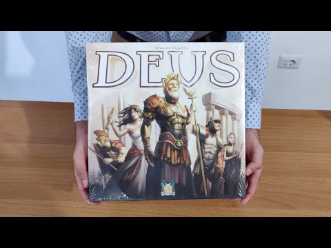 Unboxing di Deus - gioco da tavolo