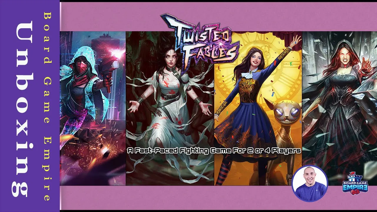 Twisted Fables Unboxing - Diemension Games