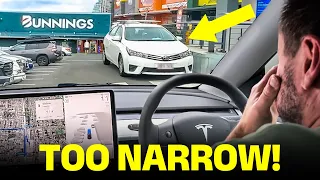 Tesla Full Self Driving tested in Australia...and Bunnings! The good and the bad...