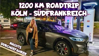 1200 Km Roadtrip Köln - Cote d'azur  im Elektroauto Mustang Mach E.