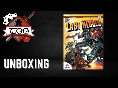 Last Heroes Board Game Unboxing