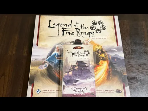 Kilroy’s Vault - L5R: A Champion’s Foresight Dynasty Pack (FFG) - Inheritance Cycle