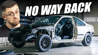 Civic From Hell: Stripping the Chassis