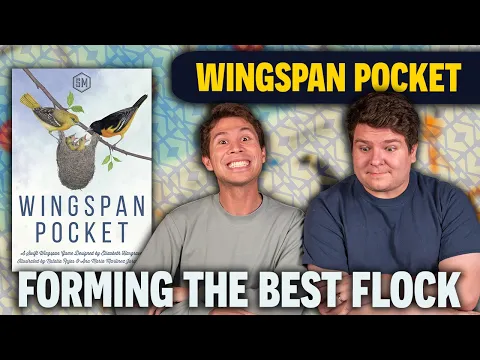 Wingspan Pocket 2 Player Playthrough | Collect The Most Victorious Flock of Birds!