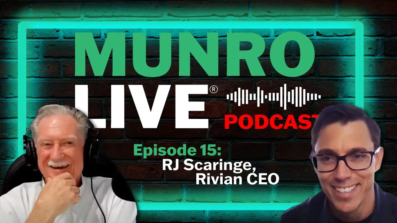 Munro Live Podcast: Rivian CEO RJ Scaringe & the New Dual Motor