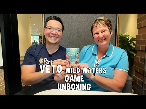 Unboxing Veto Wild Waters With the Designer at Gen Con 2025
