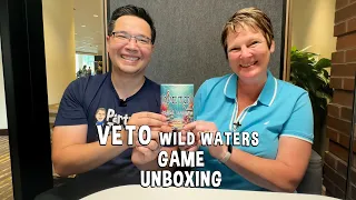 Unboxing Veto Wild Waters With the Designer at Gen Con 2025