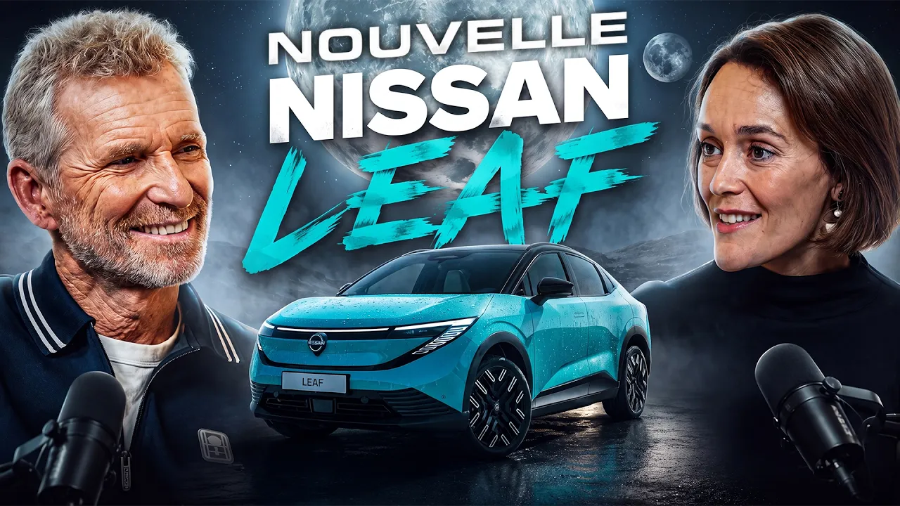 Denis Brogniart a testé la nouvelle Nissan LEAF : son verdict !