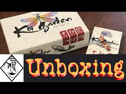 Unboxing Koi Garden (Kickstarter)