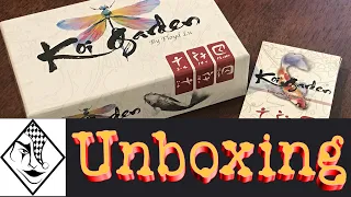 Unboxing Koi Garden (Kickstarter)