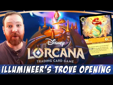 Disney Lorcana Illumineer's Trove Box Opening