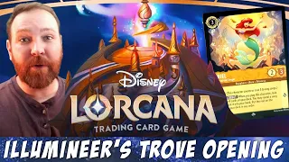 Disney Lorcana Illumineer's Trove Box Opening