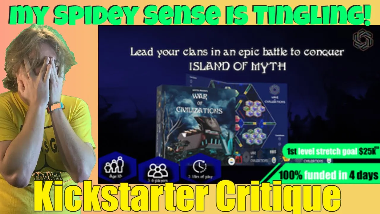 War Of Civilizations - Kickstarter Critique Review