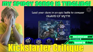 War Of Civilizations - Kickstarter Critique Review